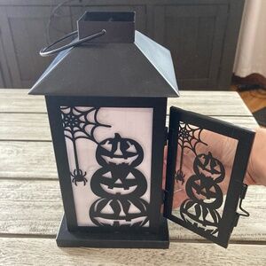 Halloween Lantern - Cute Pumpkins with a Spider